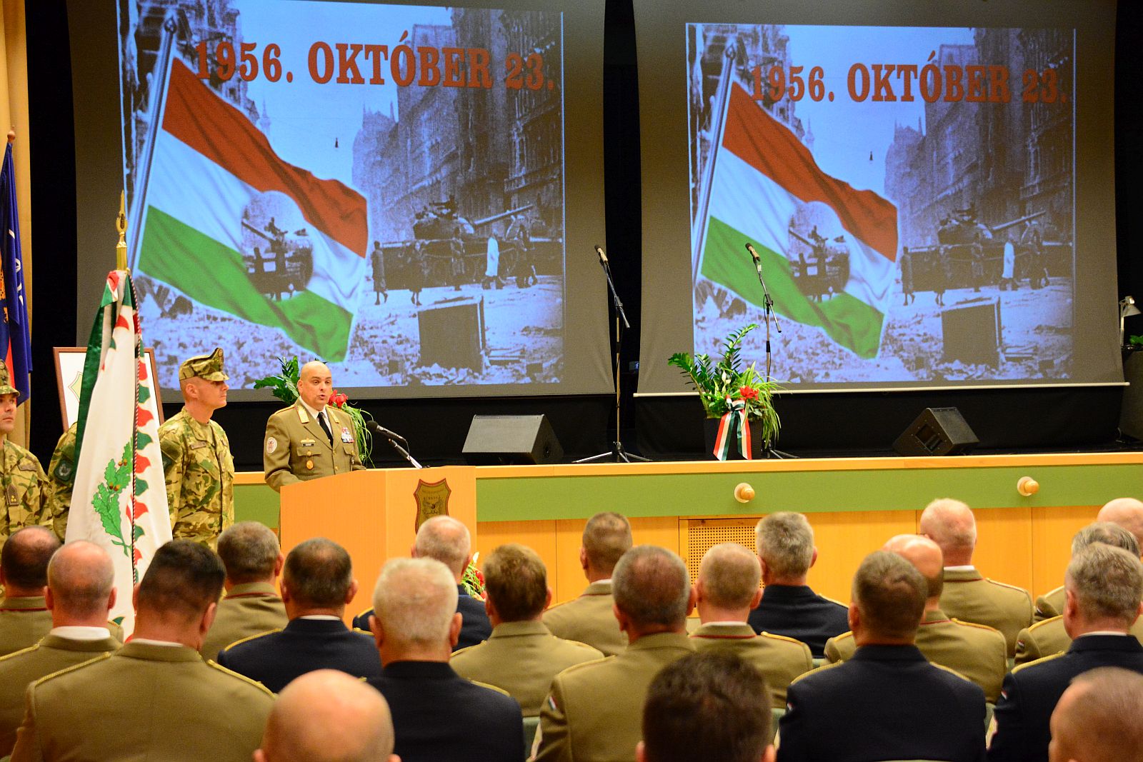 56 hősei példát mutattak - ünnepi állománygyűlés a Magyar Honvédség Parancsnokságán